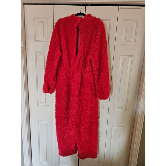 Official licensed Sesame Street Elmo costume fuzzy full body mask one size - Picture 5 of 6